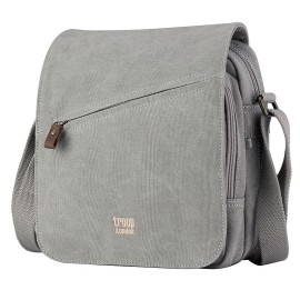 Image pro obrázek produktu Troop London TRP0238 Rozšířitelná taška přes rameno - Grey
