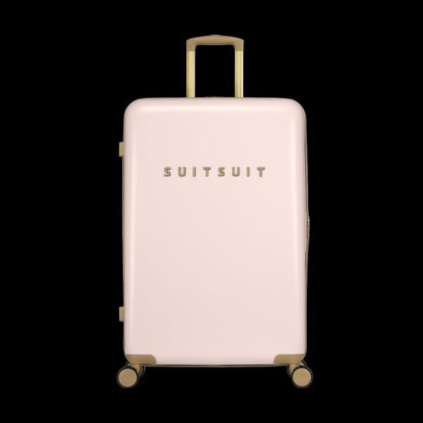 Plastový kufr SUITSUIT® Fusion Rose Pearl L