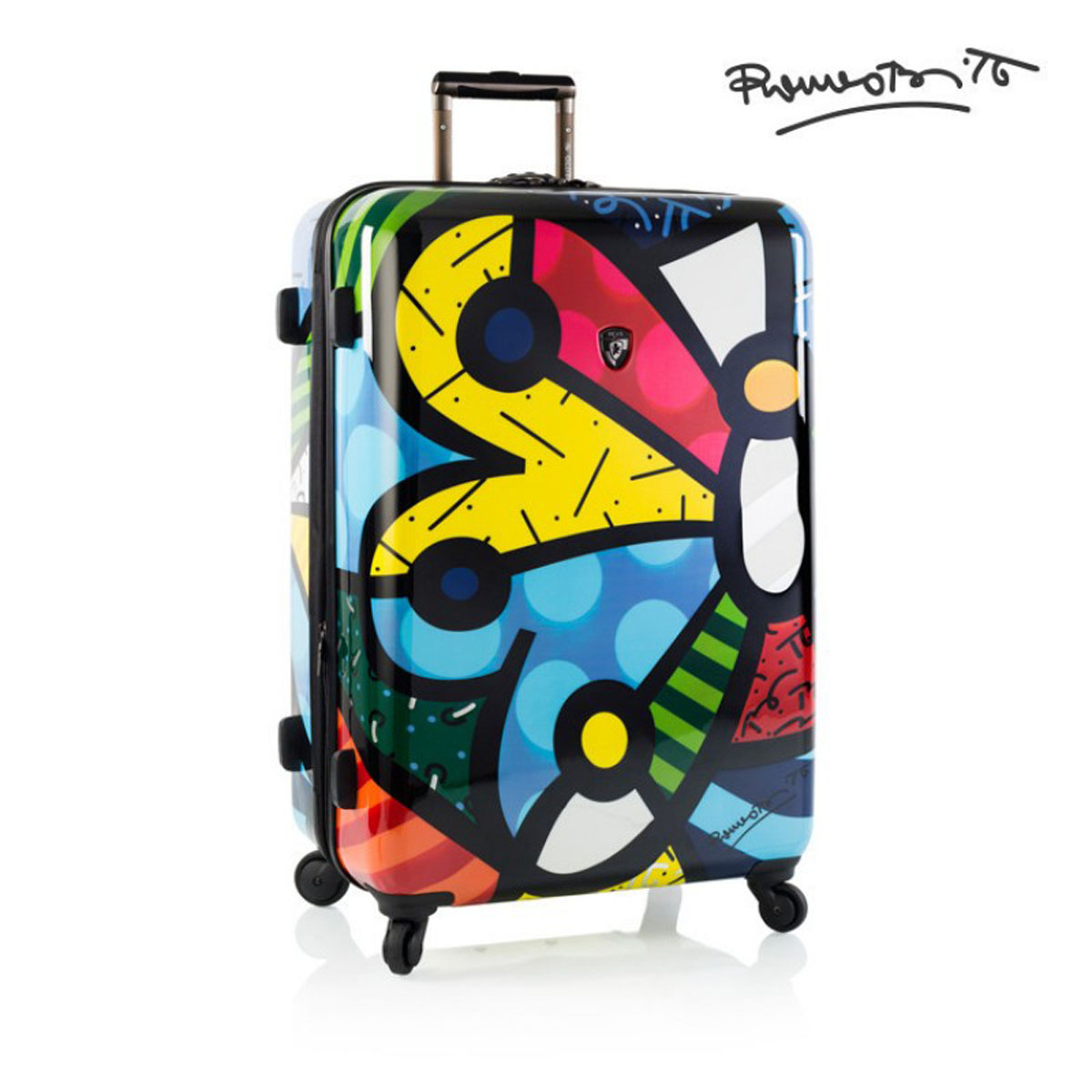 Heys BRITTO BUTTERFLY Luxusní designový kufr, 76cm