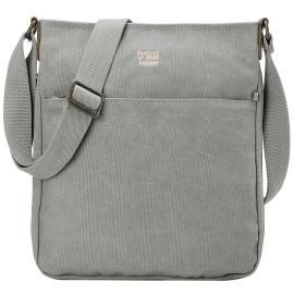 Image pro obrázek produktu Troop London TRP0236 Unisex velká brašna přes rameno - Grey