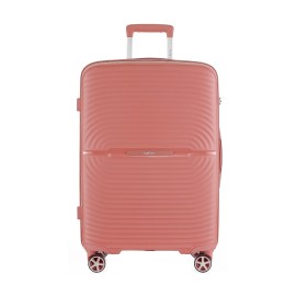 Image pro obrázek produktu Plastový kufr HIGHBURY HBY-0179/3-L_rose-pink - růžová
