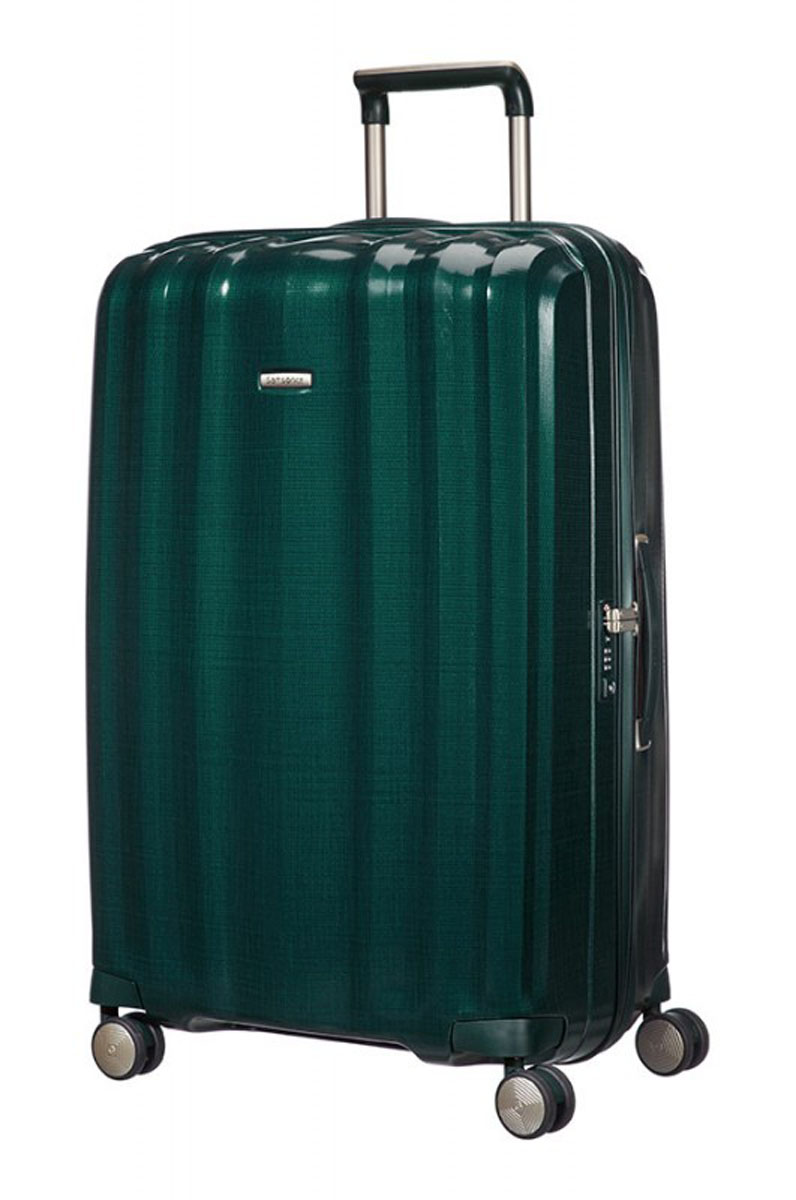 Image pro obrázek produktu Samsonite LITE-CUBE Spinner velký plastová kufr 82 cm (Tmavá zelená)