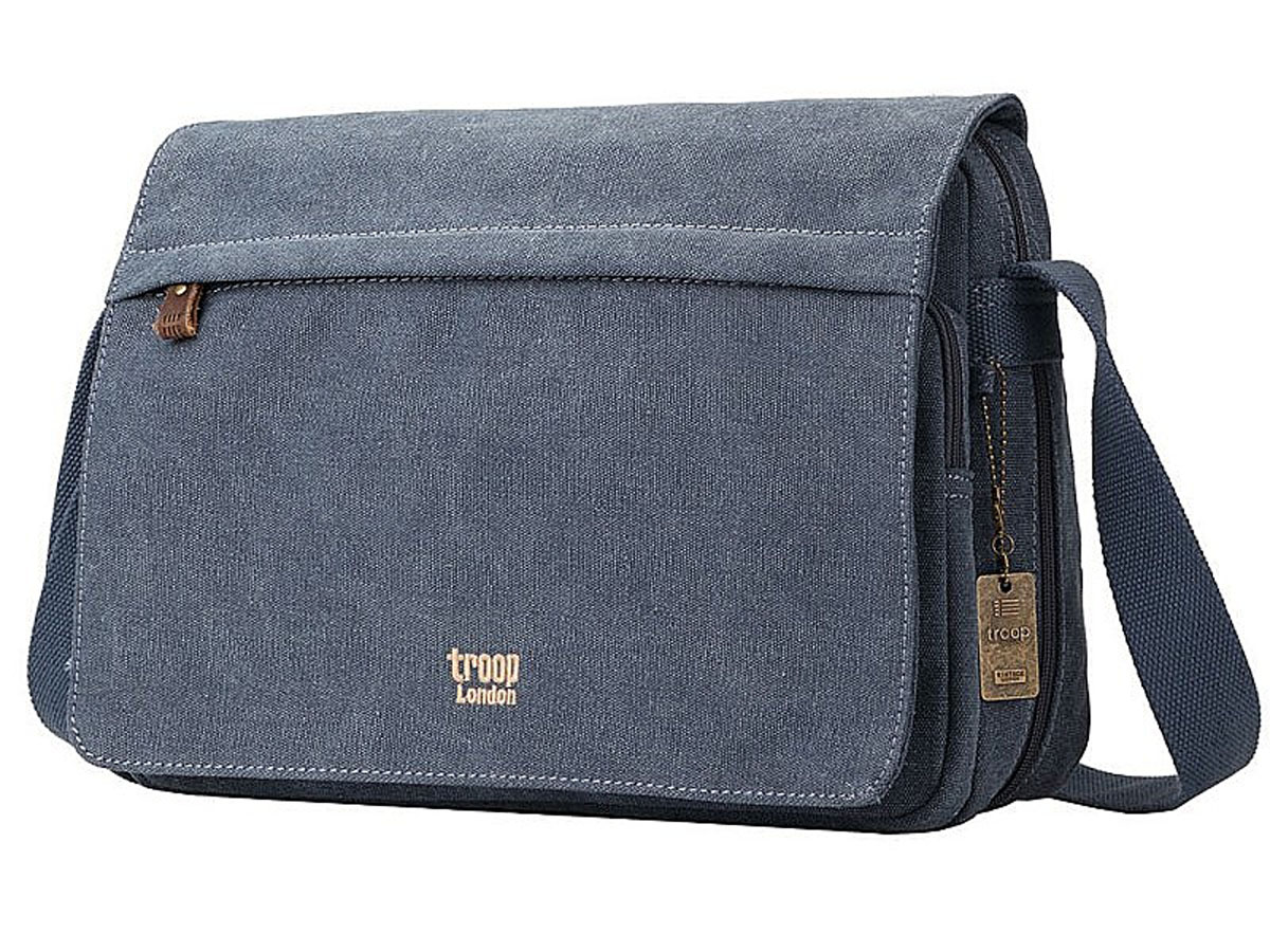 Image pro obrázek produktu Troop London TRP0241 Rozšířitelná taška přes rameno - Blue