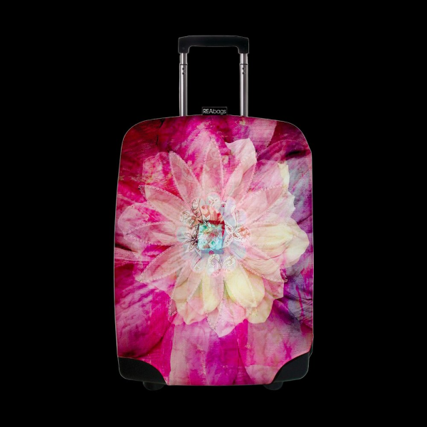Obal na kufr REAbags Bohemian-Rose - růžová