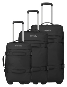Travelite Bolonia Wheeled Duffle S,M,L Black