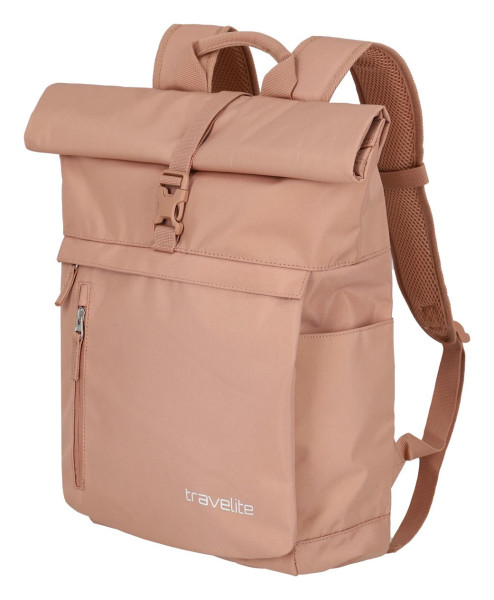 Travelite Basics Roll-up Backpack Rosé