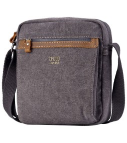 Image pro obrázek produktu Troop London TRP0218 Taška přes rameno - Charcoal