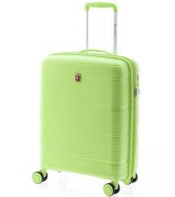 Gladiator BIONIC Rozšířitelný odolný plastový kufr 55cm (Green)
