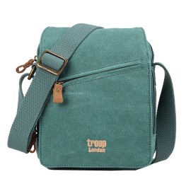 Image pro obrázek produktu Troop London TRP0239 Rozšířitelná menší taška přes rameno - Turquoise