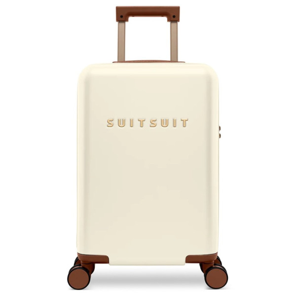 Kabinový kufr SUITSUIT® Serenity Whisper White S - bílá