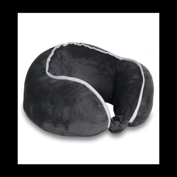 Cestovní polštářek na krk ROCK TA-0031 NS - Šedá