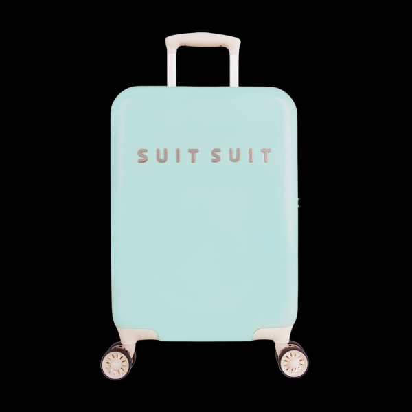 Plastový kufr SUITSUIT® Fabulous Fifties Luminous Mint S - zelená