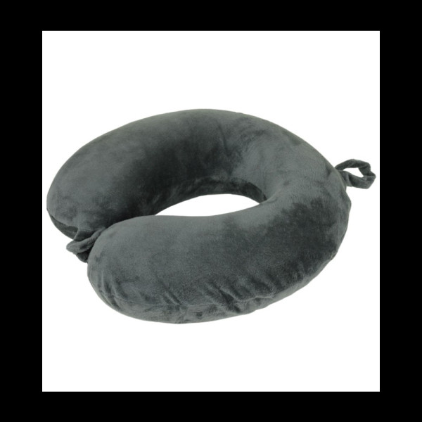 Cestovní polštář ROCK TA-0030 - tmavě šedá