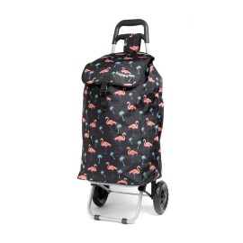 Image pro obrázek produktu Nákupní taška HOPPA Flamingo 57 L - černá