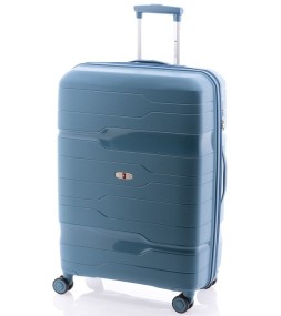 Image pro obrázek produktu Gladiator BOXING Velký rozšířitelný plastový kufr 77cm (Bondi Blue)