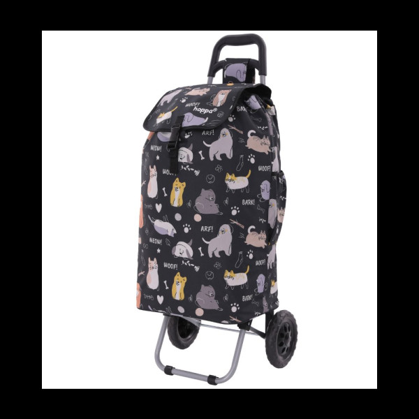 Nákupní taška HOPPA Cats & Dogs 57 L - barevný potisk