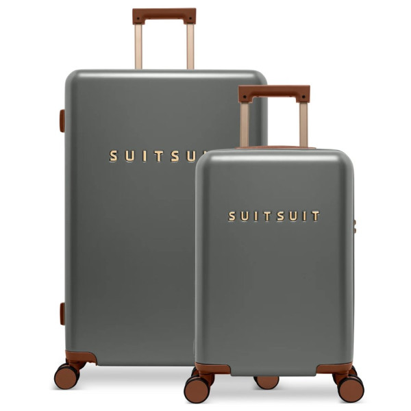 Sada cestovních kufrů SUITSUIT® Serenity Atlantic Deep 2 ks - šedá