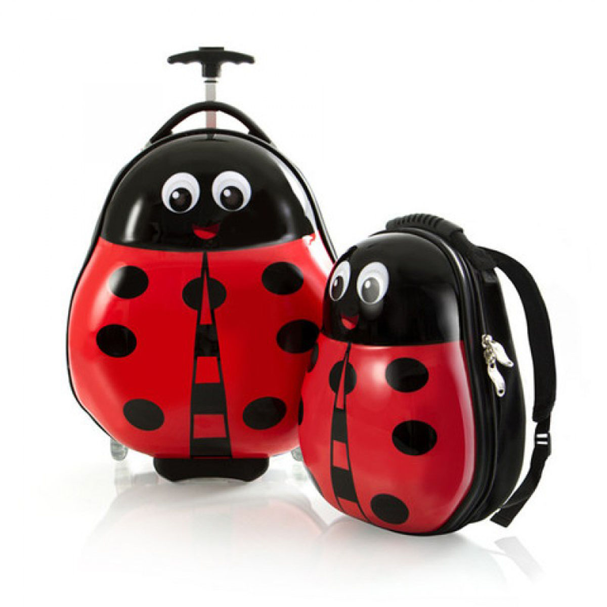 Image pro obrázek produktu Heys TRAVEL TOTS dětská sada kufru a batohu, motiv Beruška