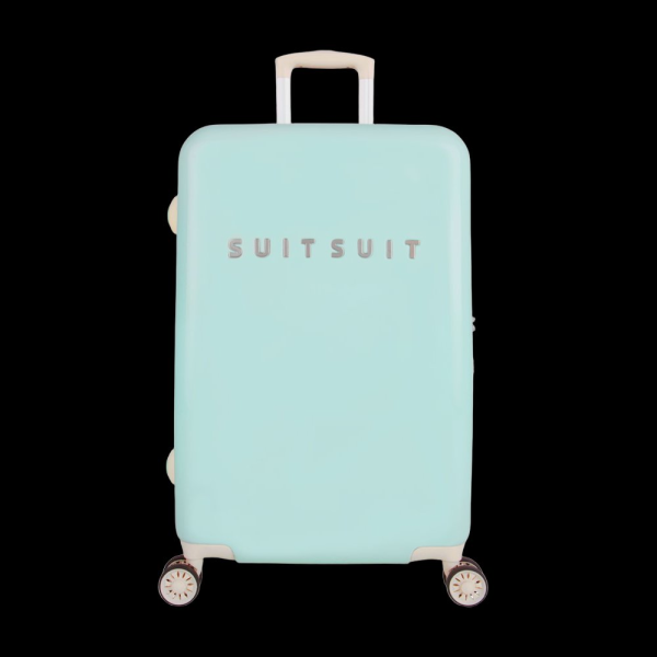 Plastový kufr SUITSUIT® Fabulous Fifties Luminous Mint M - zelená