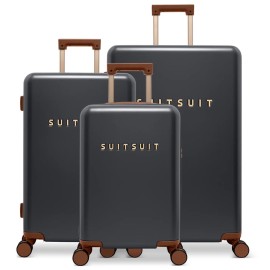 Image pro obrázek produktu Sada cestovních kufrů SUITSUIT® Serenity Black Olive - černá