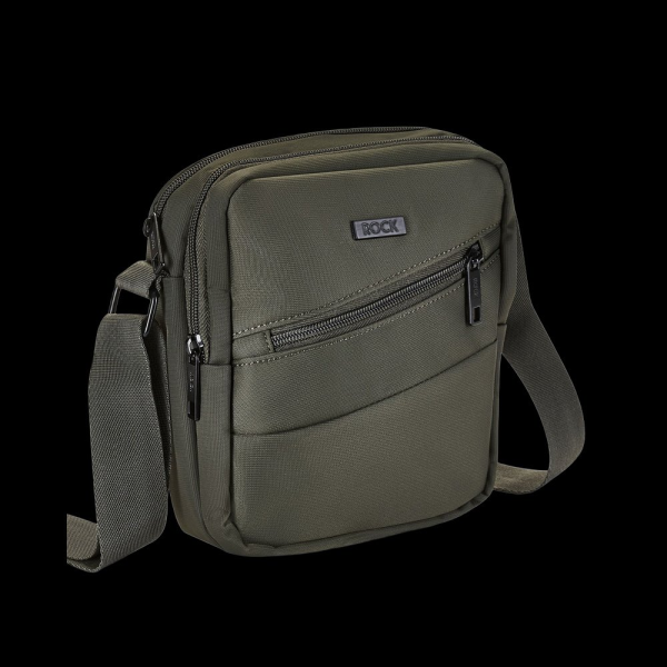 Taška přes rameno ROCK SB-0047_olive-green - zelená