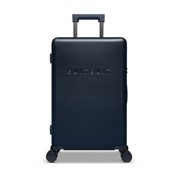 Plastový kufr SUITSUIT® Mystique Midnight Blue M - tmavě modrá