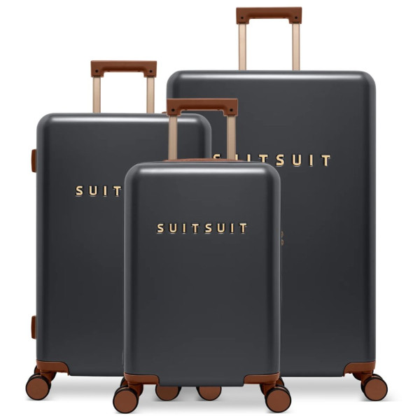 Sada cestovních kufrů SUITSUIT® Serenity Black Olive - černá