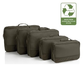 Image pro obrázek produktu Heys Ecotex Packing Cube 5 Pc Set Green Moss