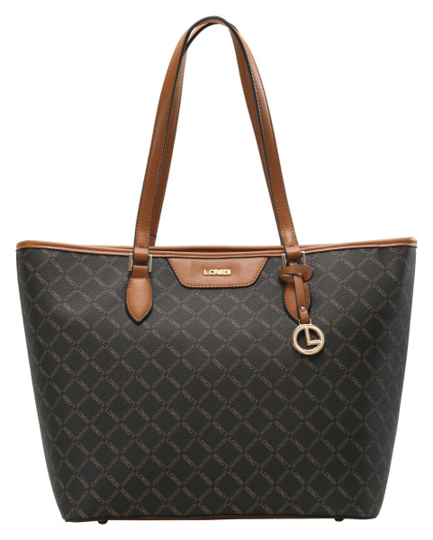 L.CREDI Filiberta Shopper Brown